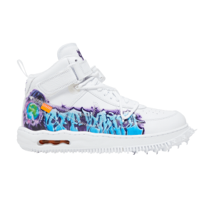 Nike Air Force 1 Mid Off-white Graffiti White