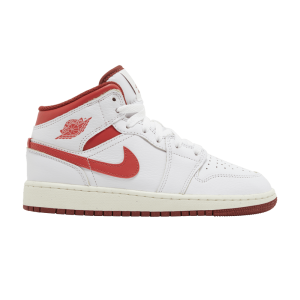 Air Jordan 1 Mid Dune Red