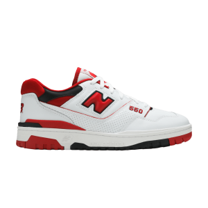 New Balance 550 white red